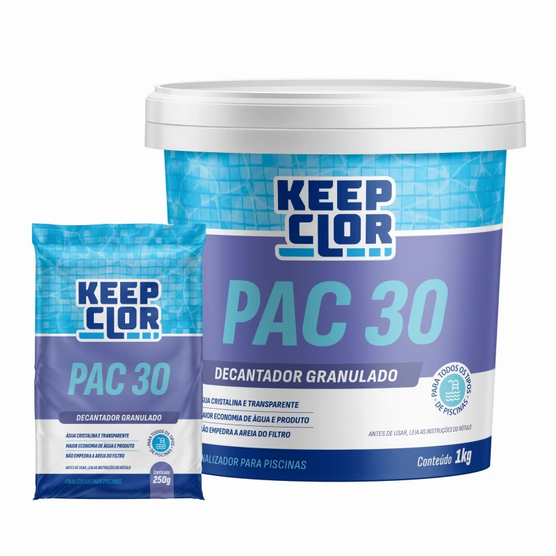 Acqua Max PAC30 — Ultra Decantador Granulado — Keepclor